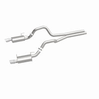 Thumbnail for MagnaFlow 13 Ford Mustang Dual Split Rear Exit Stainless Cat Back Performance Exhaust (Street)