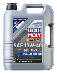 Thumbnail for LIQUI MOLY 5L MoS2 Anti-Friction Motor Oil 10W40