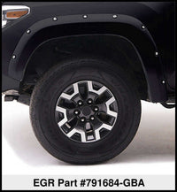 Thumbnail for EGR 15+ GMC Sierra HD Bolt-On Look Color Match Fender Flares - Set - Black