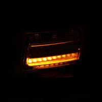 Thumbnail for ANZO 18-19 Jeep Wrangler JL LED Chrome Clear w/ Sequential Signal