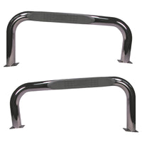 Thumbnail for Rugged Ridge Nerf Bars Stainless Steel 76-83 Jeep CJ