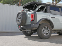 Thumbnail for aFe Vulcan 3in 304 SS Axle-Back Exhaust 2021 Ford Bronco L4-2.3L (t)/V6-2.7L (tt) w/ Carbon Tips
