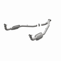 Thumbnail for MagnaFlow Conv DF 97 Land Rover Defender 90 4.0L Y-Pipe Assy / 96-99 Discovery 4.0L Y-Pipe Assy