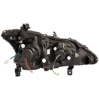 Thumbnail for ANZO 2013-2014 Nissan Altima Projector Headlights w/ Plank Style Design Black