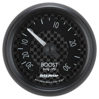 Thumbnail for Autometer GT Series 52mm Mechanical 30 In Hg/30 psi Vacuum/Boost Gauge