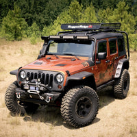 Thumbnail for Rugged Ridge Hurricane Flat Fender Flare Kit 07-18 Jeep Wrangler