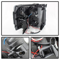 Thumbnail for Spyder Chevy Silverado 1500 07-13 Projector Headlights LED Halo LED Blk PRO-YD-CS07-HL-BK