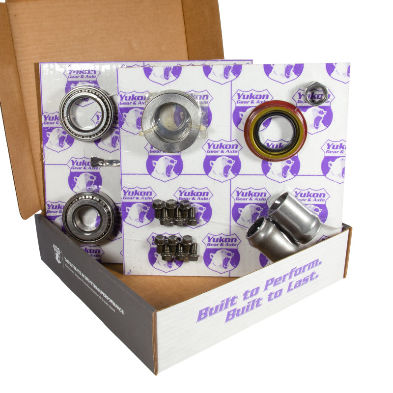Yukon 8.875in GM 12T 3.42 Rear Ring & Pinion Install Kit Axle Bearings and Seals