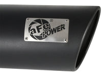 Thumbnail for aFe MACH Force-XP 409 SS Right Side Single Wall Exhaust Tip 5in Inlet x 7in Outlet x 15in L