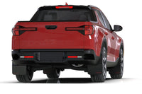 Thumbnail for Rally Armor 2022 Hyundai Santa Cruz Black Mud Flap w/ Light Blue Logo