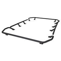 Thumbnail for Go Rhino SRM300 Quad Overland Rail Kit (For 60x40in. Rack) - Tex. Blk (Rails ONLY - Req. Platform)