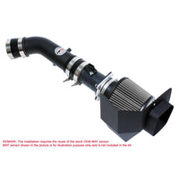 Thumbnail for HPS Shortram Air Intake Kit 03-06 Nissan 350Z 3.5L V6, Includes Heat Shield, Black