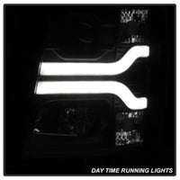 Thumbnail for Spyder Chevy Silverado 1500 07-13 Version 3 Projector Headlights - Black PRO-YD-CS07V3-LBDRL-BK