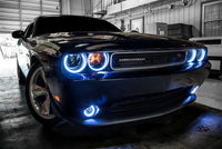 Thumbnail for Oracle Dodge Challenger 08-14 LED Waterproof Halo Kit - White SEE WARRANTY