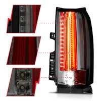 Thumbnail for ANZO 2015-2017 Chevrolet Suburban/Tahoe LED Taillights Smoke