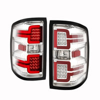 Thumbnail for ANZO 2014-2018 Chevy Silverado 1500 LED Taillights Chrome