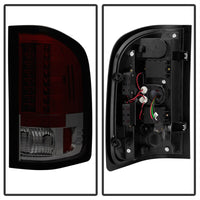 Thumbnail for Spyder Chevy Silverado 07-13 LED Tail Lights Red Smoke ALT-YD-CS07-LED-RS