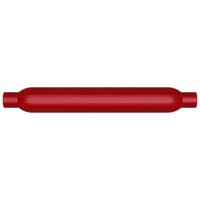 Thumbnail for MagnaFlow Muffler Red Pack Series Glasspack 4in Rd 26in Body Length 2.5in/2.5in Inlet/Outlet