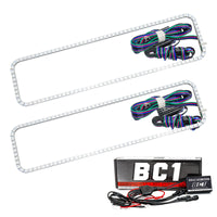 Thumbnail for Oracle GMC Yukon 92-99 Halo Kit - ColorSHIFT w/ BC1 Controller SEE WARRANTY