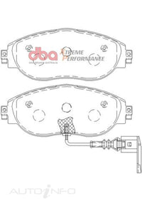 Thumbnail for DBA 13-21 Volkswagen Golf R (MK7) XP Performance Front Brake Pads