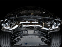 Thumbnail for AWE Tuning 2020 Chevrolet Corvette (C8) Touring Edition Exhaust - Quad Chrome Silver Tips