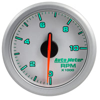 Thumbnail for Autometer Airdrive 2-1/6in Tachometer Gauge 0-10K RMP - Silver