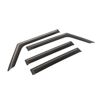 Thumbnail for Rugged Ridge Window Visors Matte Black 18-20 Jeep Wrangler JLU/JT