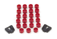 Thumbnail for Wheel Mate SR45R Caps Set of 20 - Red