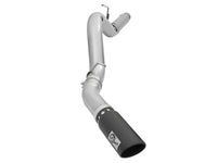 Thumbnail for aFe Atlas Exhaust 5in DPF-Back Aluminized Steel w/ Black Tips 16-17 GM Diesel Truck V8-6.6L (td)