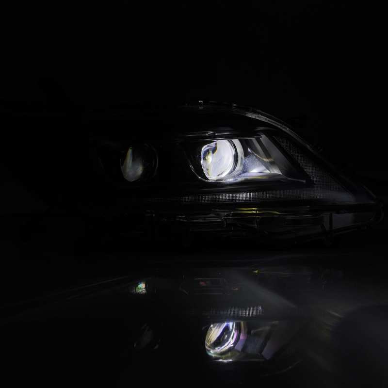 AlphaRex 11-21 Toyota Sienna PRO-Series Proj Headlights Plank Style Black w/Seq Signal/DRL