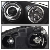 Thumbnail for Spyder Volkswagen GTI 06-09/Jetta 06-09 Halogen Model Only - LED Halo DRL Black PRO-YD-VG06-HL-BK