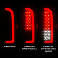 Thumbnail for ANZO 15-21 GMC Canyon Full LED Taillights w/ Red Lightbar Black Housing/Clear Lens