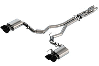 Thumbnail for Borla 2020 Ford GT500 5.2L AT 3in ATAK CatBack Exhaust w/ Black Chrome Tips