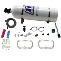 Thumbnail for Nitrous Express Dual Ntercooler Ring System (2 - 6 x 6 Rings) w/15lb Bottle