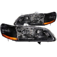 Thumbnail for ANZO 1998-2002 Honda Accord Crystal Headlights Black