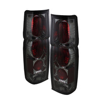 Thumbnail for Spyder Nissan Hardbody 86-97 Euro Style Tail Lights Smoke ALT-YD-NH86-SM
