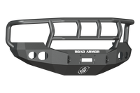 Thumbnail for Road Armor 05-07 Ford F-250 Stealth Front Winch Bumper w/Titan II Guard Wide Flare - Tex Blk