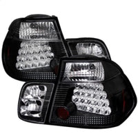Thumbnail for Spyder BMW E46 3-Series 99-01 4Dr LED Tail Lights Black ALT-YD-BE4699-4D-LED-BK