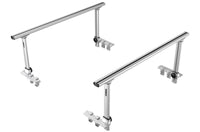 Thumbnail for Thule Xsporter Pro Multi-Height Aluminum Truck Rack w/Load Stops & Locks - Silver