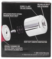 Thumbnail for K&N Honda / Kawasaki / Arctic Cat / Suzuki / Triumph / Yamaha 2.688in OD x 2.969in H Oil Filter
