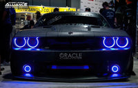 Thumbnail for Oracle 0814 Dodge Challenger Dynamic Surface Mount Headlight/Fog Light Halo Kit COMBO  SEE WARRANTY