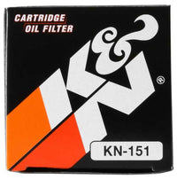 Thumbnail for K&N Aprilia / MZ / BMW / MUZ 2.219in OD x 2.063in H Oil Filter