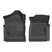 Thumbnail for Husky Liners 99-06 Chevrolet Silverado 1500 Standard Cab WeatherBeater Front Floor Liners (Black)
