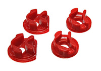 Thumbnail for Energy Suspension 01-05 Honda Civic/CRX Red Motor Mount Inserts (Manual Transmission) (2 Torque Moun