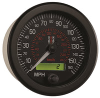 Thumbnail for Autometer Stack Instruments 88MM 0-160 MPH / 260 KM/H Programmable Speedometer - Black