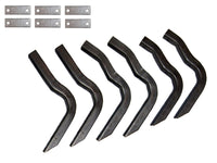 Thumbnail for Lund 05-12 Dodge Dakota Quad Cab EZ Running Board Mounting Bracket Kit - Brite