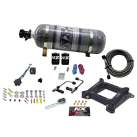 Thumbnail for Nitrous Express 4150 Gemini Stage 6 Nitrous Kit (50-300HP) w/Composite Bottle