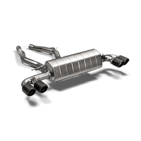 Thumbnail for Akrapovic 2019 BMW Z4 M40i (G29) Slip-On Line (Titanium) w/Carbon Fiber Tips
