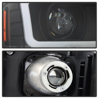 Thumbnail for Spyder GMC Sierra 1500/2500/3500 99-06 V2 Projector Headlights - DRL - Black PRO-YD-CDE00V2-LB-BK