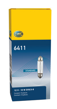 Thumbnail for Hella Universal Clear 12V 10W 10x41mm T3.25 Bulb